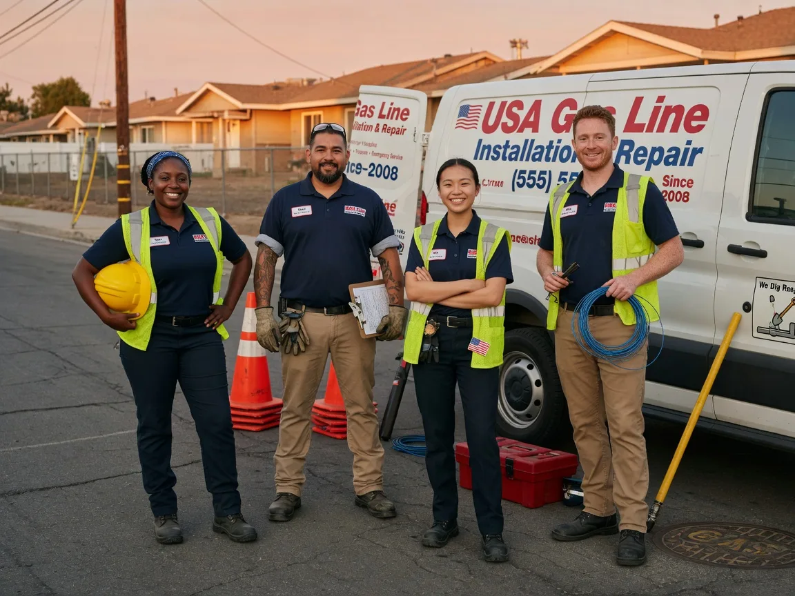 Gas Line Installation company in Brussels, WI